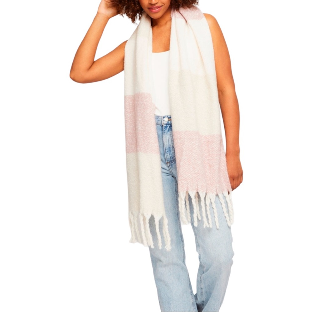 Gentle Fawn Cozy Huntington Scarf Pink Beige